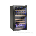 66 BOTTALES Corrador gabinete de acero inoxidable nevera de acero inoxidable